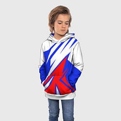 Толстовка-худи детская Geometry Russia, цвет: 3D-белый — фото 2