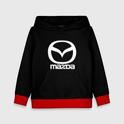 Детская толстовка Mazda logo white