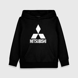 Детская толстовка Mitsubishi logo white