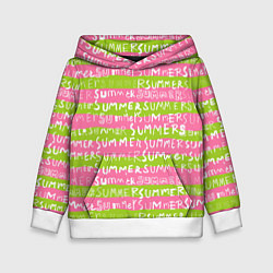 Детская толстовка Summer pattern