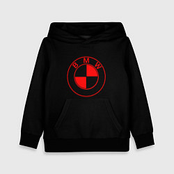 Детская толстовка BMW red logo