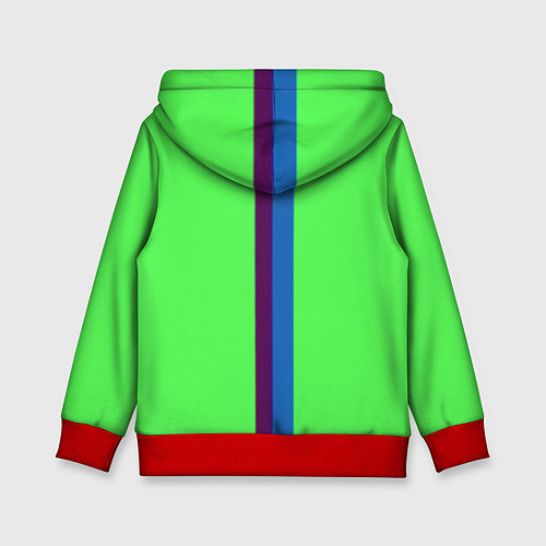 Детская толстовка Barcelona fc sport line / 3D-Красный – фото 2