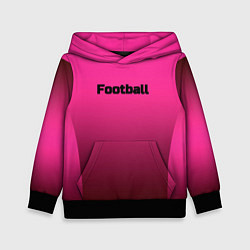 Детская толстовка Бордовый градиентный фон