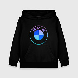 Детская толстовка BMW neon logo