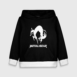 Детская толстовка Metal gear logo