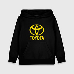 Толстовка-худи детская Toyota yellow, цвет: 3D-черный