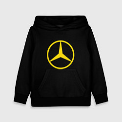 Детская толстовка Mercedes logo yello