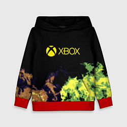 Детская толстовка Xbox game flame
