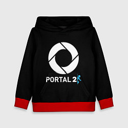 Детская толстовка Portal2 logo game