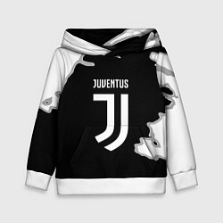 Детская толстовка Juventus fc краски