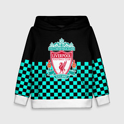 Детская толстовка Liverpool fc sport клетка