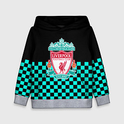 Детская толстовка Liverpool fc sport клетка