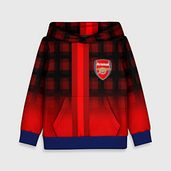 Детская толстовка Arsenal fc sport geometry steel