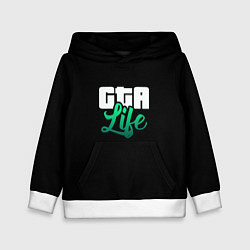 Детская толстовка GTA life logo