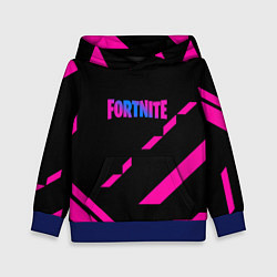 Детская толстовка Fortnite geometry pink