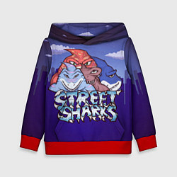 Детская толстовка Street sharks - Городские Уличные Акулы