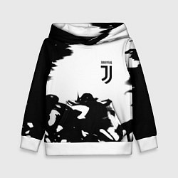 Детская толстовка Juventus smoke black fire