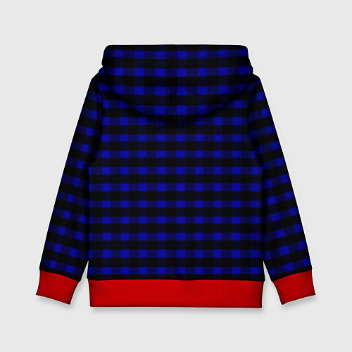 Детская толстовка Ювентус паттерн / 3D-Красный – фото 2