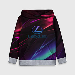 Толстовка-худи детская Lexus stripes, цвет: 3D-меланж