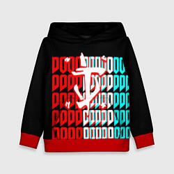 Детская толстовка Doom logo надписи