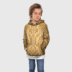 Толстовка-худи детская Обои, цвет: 3D-белый — фото 2