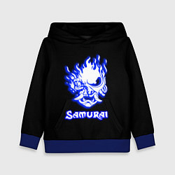 Детская толстовка Samurai logo ghost