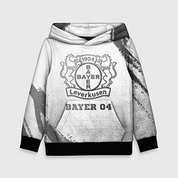 Детская толстовка Bayer 04 - white gradient