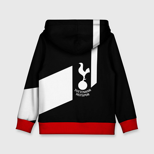 Детская толстовка Тоттенхэм геометрия / 3D-Красный – фото 2