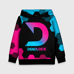 Детская толстовка Deadlock - neon gradient