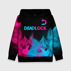 Детская толстовка Deadlock - neon gradient посередине