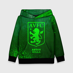 Детская толстовка Aston Villa - green gradient