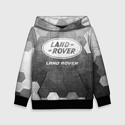 Толстовка-худи детская Land Rover - grey gradient, цвет: 3D-черный