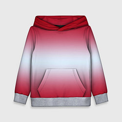 Толстовка-худи детская Gradient color, цвет: 3D-меланж