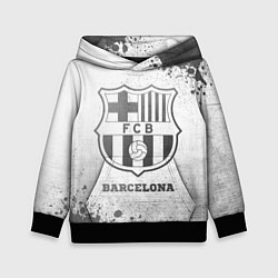 Детская толстовка Barcelona - white gradient