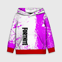 Детская толстовка Fortnite pink color