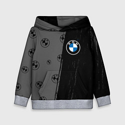 Толстовка-худи детская Bmw performance Темный, цвет: 3D-меланж