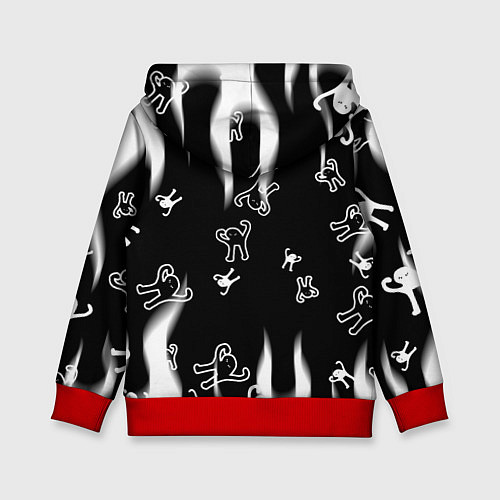 Детская толстовка Ъуъ съука mem / 3D-Красный – фото 2