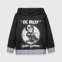 Толстовка-худи детская Lil Billy - Saw, цвет: 3D-меланж