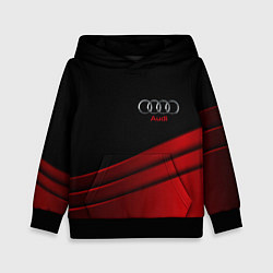 Детская толстовка AUDI carbon metal