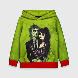 Детская толстовка Битлджус и Лидия