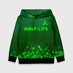 Детская толстовка Half-Life - green gradient посередине