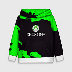 Детская толстовка Xbox fire green