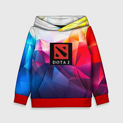 Детская толстовка DOTA geometry neon