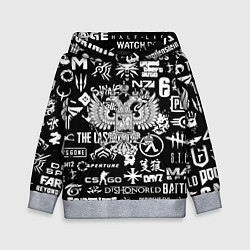 Детская толстовка Киберсорт Россия герб