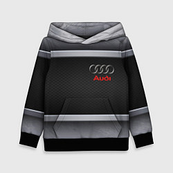 Детская толстовка Audi metal texture