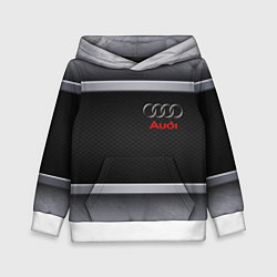 Детская толстовка Audi metal texture