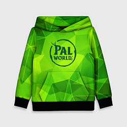 Детская толстовка Palworld green poly