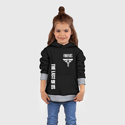 Толстовка-худи детская Одни из нас логотип, цвет: 3D-меланж — фото 2