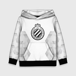 Детская толстовка Club Brugge white poly