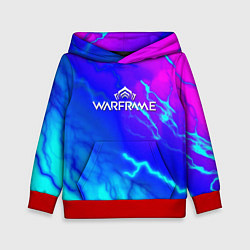 Детская толстовка Warframe neon storm